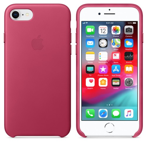 APPLE Custodia in pelle per iPhone 8 / 7 - Fucsia APPLE Custodia in pelle per iPhone 8 / 7 - Fucsia